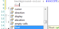 CSS IntelliSense
