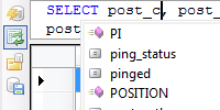 MySQL database client MySQL database client
