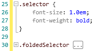 CodeFolding