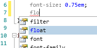 CSS IntelliSense