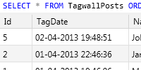 MySQL database client